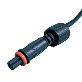 宝马头LED防水连接线2-5P